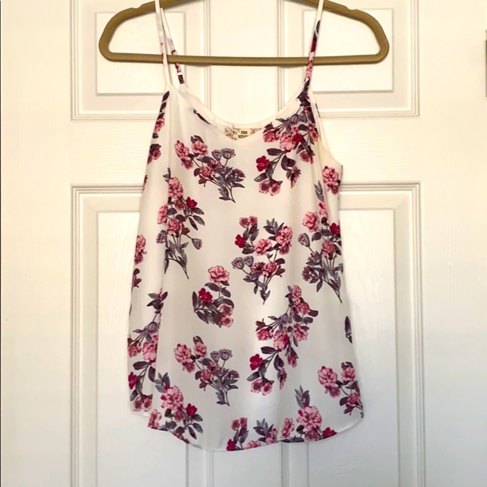 Pink Republic floral spaghetti strap